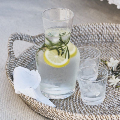 Carafe And Stacking Tumblers Glassware The White Company Us