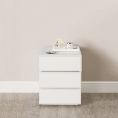 The white company bedside shop table