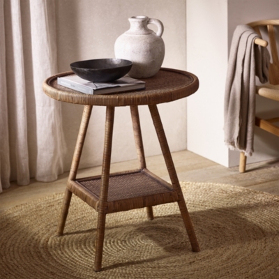 The white deals company side table