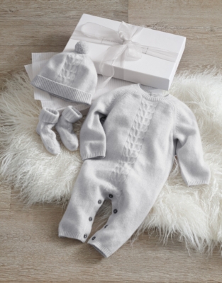 Cashmere store baby set