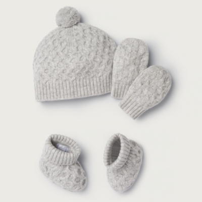 cashmere baby bonnet