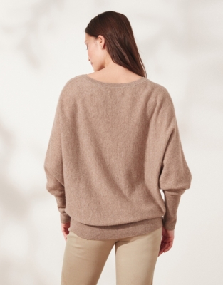 Cashmere Batwing Sweater