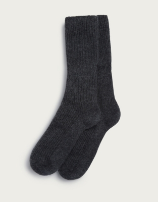 Cashmere Bed Socks Nightwear The White Company UK