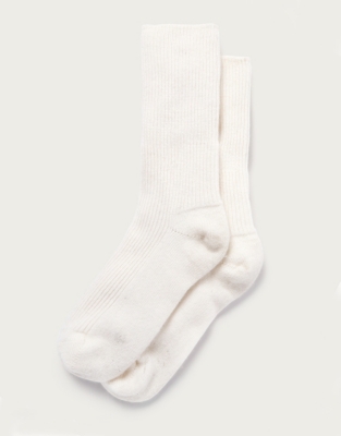 Cashmere Bed Socks | Nightwear | The White Company US