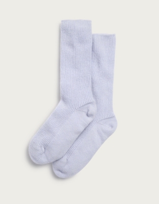 Cashmere Bed Socks | Nightwear | The White Company UK