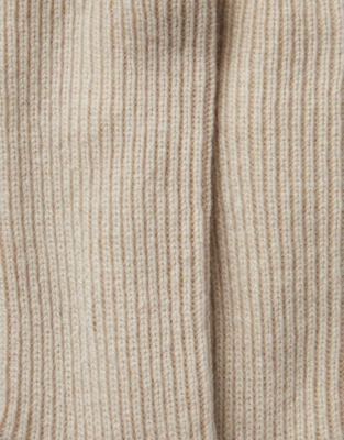 Cashmere Bed Socks - Camel