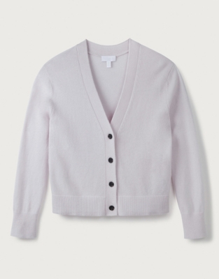 Cashmere Button-Through Cardigan | Clothing Sale | The White Company UK