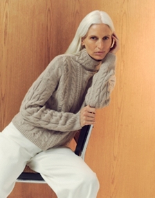 Cashmere Cable Sweater