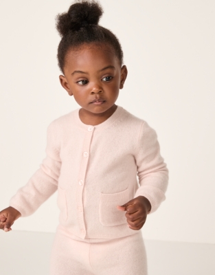 Cashmere Cardigan & Leggings Set (0–24mths)
