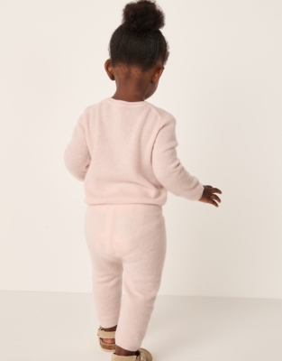 Cashmere Cardigan & Leggings Set (0–24mths)