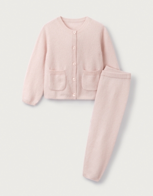 Cashmere Cardigan & Leggings Set (0–24mths)