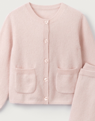 Cashmere Cardigan & Leggings Set (0–24mths)