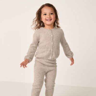 Cashmere Cardigan & Leggings Set (0–24mths)