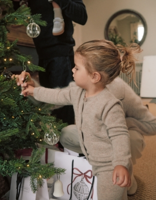 Cashmere Cardigan & Leggings Set (0–24mths)