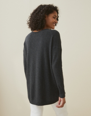 white company cashmere jumper