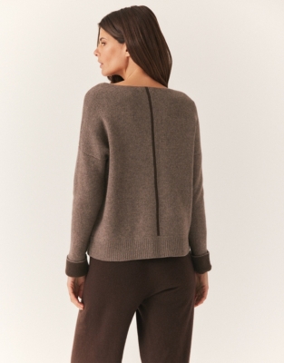 Cashmere Double Faced Sweater