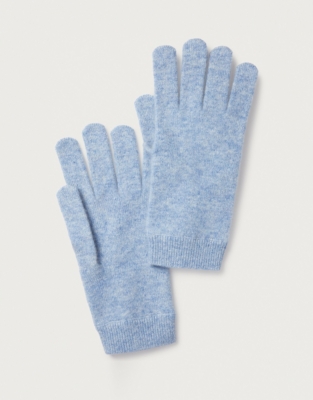 Cashmere Essential Gloves - Pastel Blue