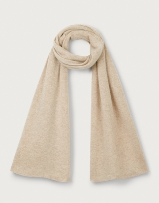 Cashmere Essential Scarf - Camel Marl