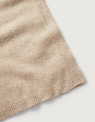 Cashmere Essential Scarf - Camel Marl