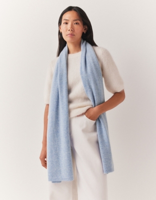 Cashmere Essential Scarf - Pastel Blue