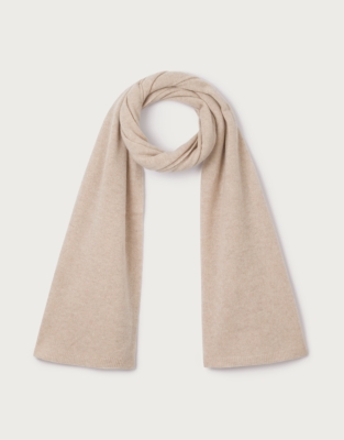 Cashmere Essential Scarf - Natural Marl