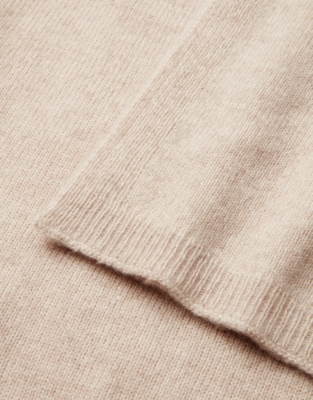 Cashmere Essential Scarf - Natural Marl