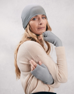 Cashmere Essential Wrist Warmers All Clothing Sale The White Company US