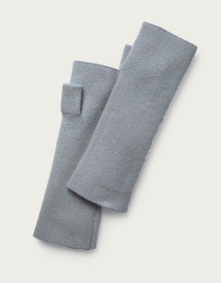 Cashmere Essential Wrist Warmers All Clothing Sale The White Company US
