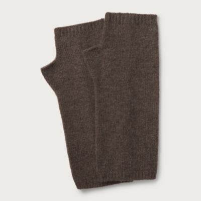 Cashmere Essential Wristwarmer - Milk Chocolate Marl