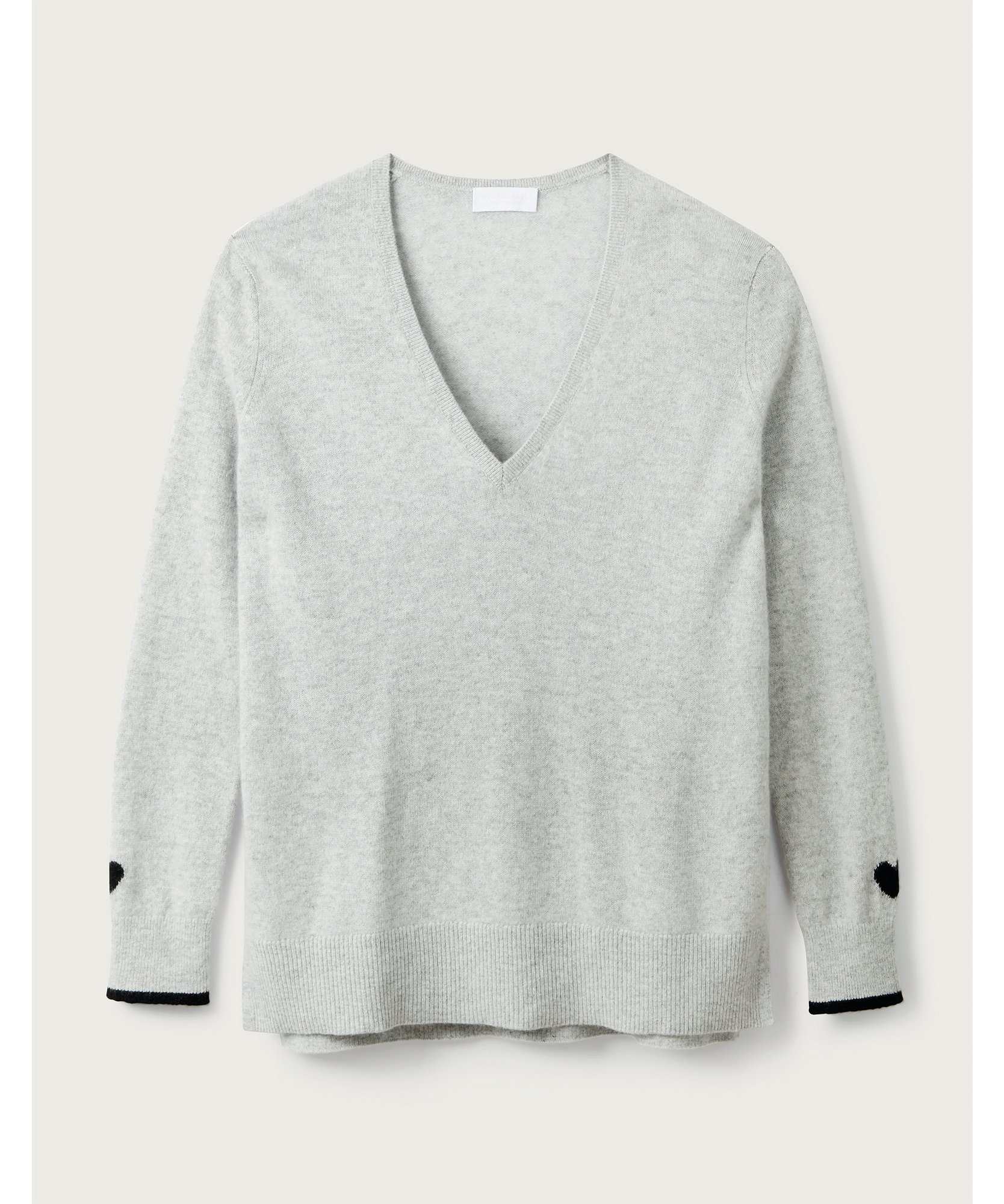 Cashmere Heart Jumper | Clothing Sale | The White Company UK