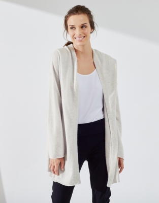 White company sale cashmere cardigan