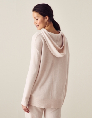 The white company cashmere hoodie hot sale