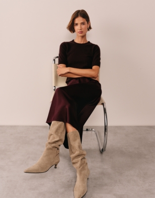 Cashmere Knitted T-shirt