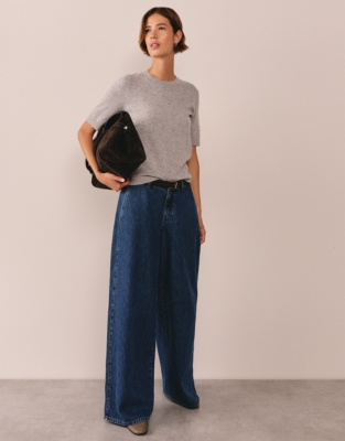 Cashmere Knitted T-shirt