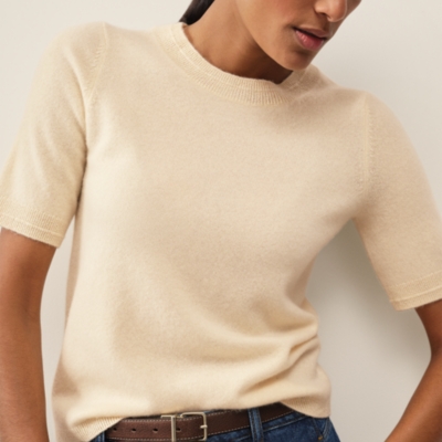 Cashmere Knitted T-shirt