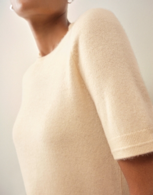 Cashmere Knitted T-shirt