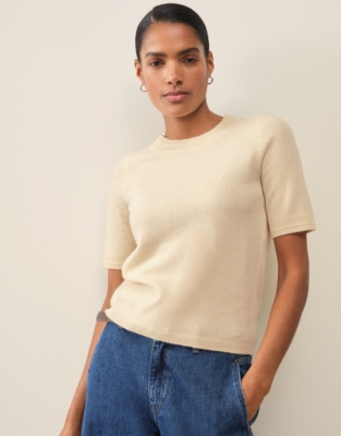 Cashmere Knitted T-shirt