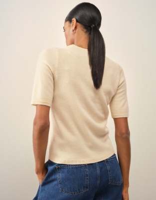 Cashmere Knitted T-shirt