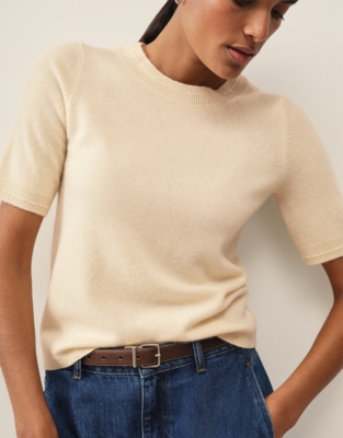 Cashmere Knitted T-shirt