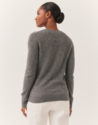 Cashmere Layering Crew Neck Jumper