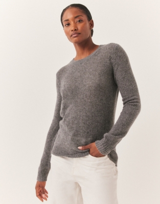 Cashmere Layering Crew Neck Jumper