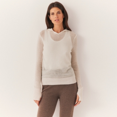 Cashmere Layering Hoodie