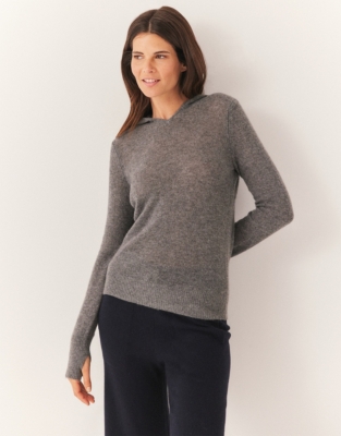 Cashmere Layering Hoodie