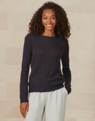 Cashmere Layering Jumper | Jumpers & Cardigans | The White Company UK