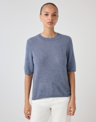 Cashmere Layering Knitted Tee