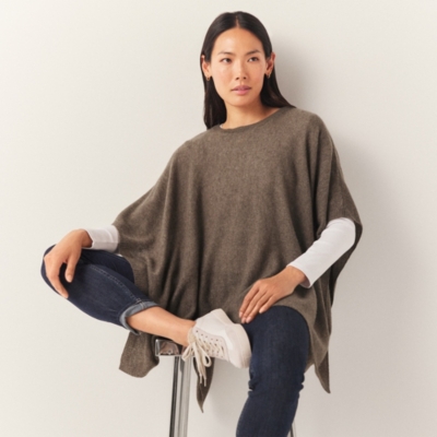 Cashmere Layering Poncho