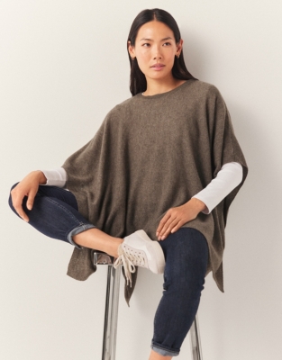 Cashmere Layering Poncho