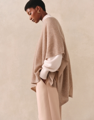 Cashmere Layering Poncho