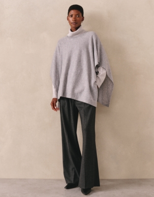 Cashmere Layering Poncho