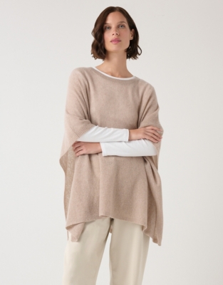 Cashmere Layering Poncho